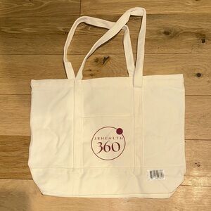 Cream Tote Bag JS health